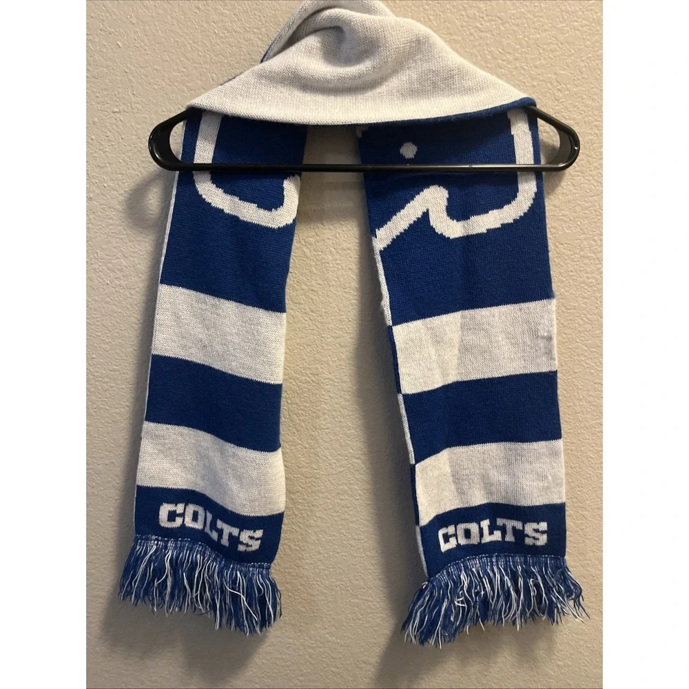 Indianapolis Colts Blue Knit Soft Scarf 60